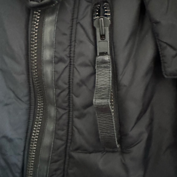 Mackage down winter mid length parka. Super warm and stylish. Ptp 17” length 36” - Picture 5 of 14